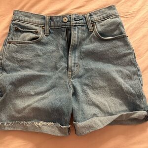 Abercrombie & Fitch Dad Denim Shorts